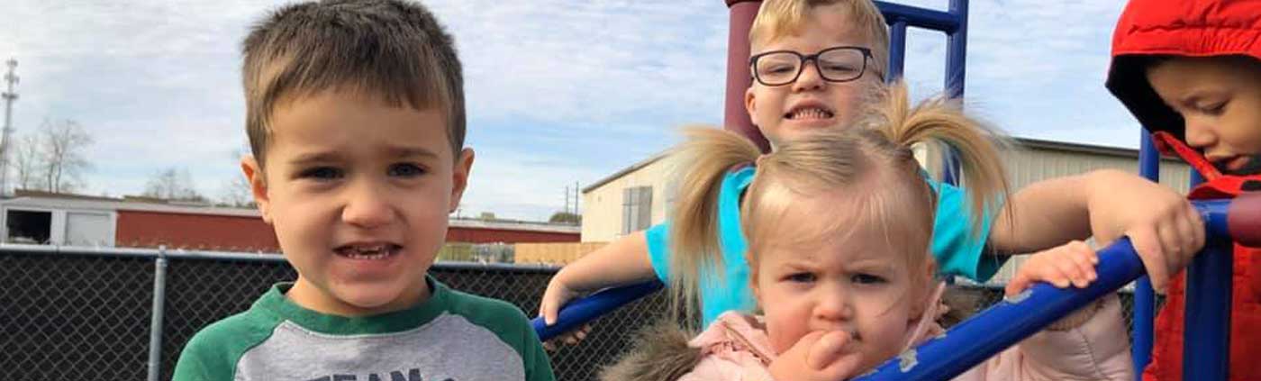 Children on playground